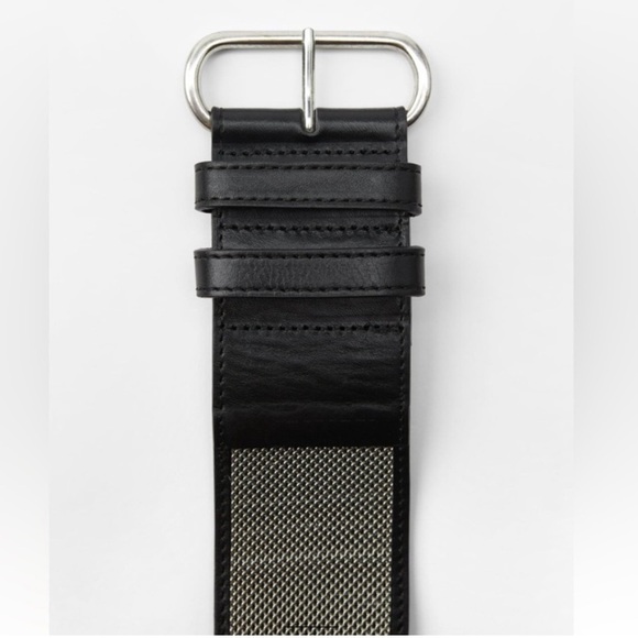 Zara 100% METAL MESH TRIM
LEATHER BELT - Picture 3 of 5
